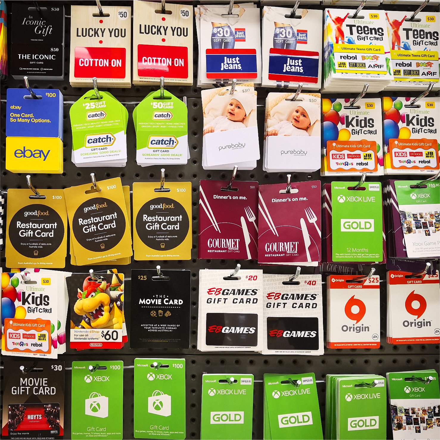 gift card espositore news